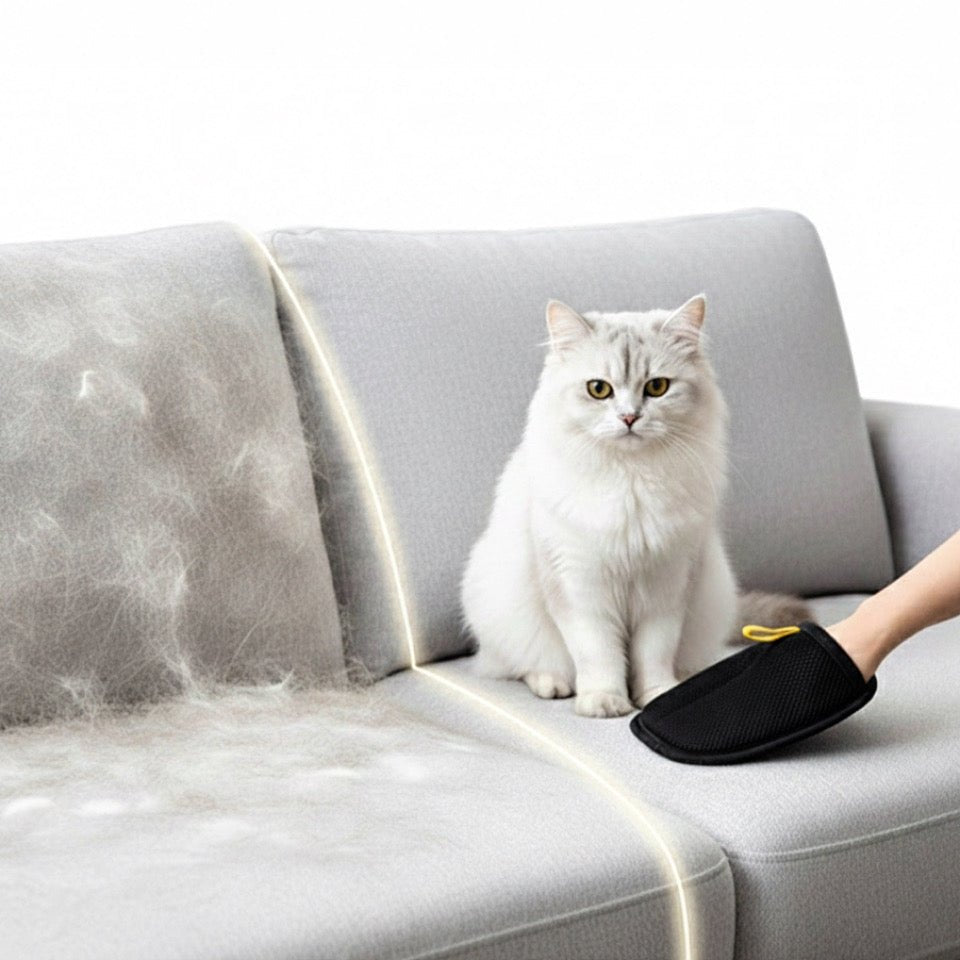 Tender Touch™ Grooming & Massage Glove 🐾 - purevia